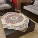 رومیزی مربع شانل طرح سنتی ایرانی - Image 3