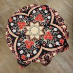 رومیزی مربع شانل طرح سنتی ایرانی